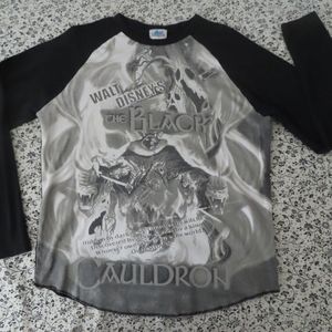 Vintage Walt Disney the black cauldron Baseball Style T-Shirt L